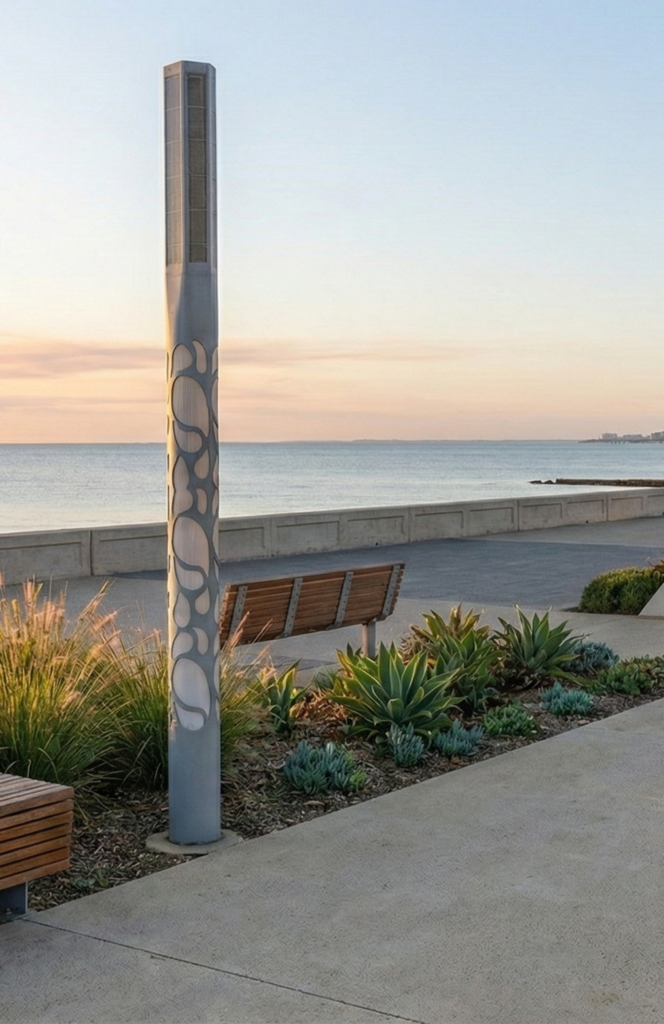 Colonna Solar Lighting Pole