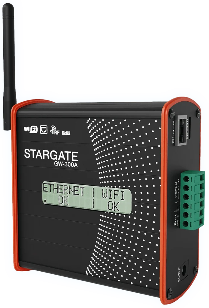 OptoSmart GW-300A Stargate robust central gateway unit for smart city networks