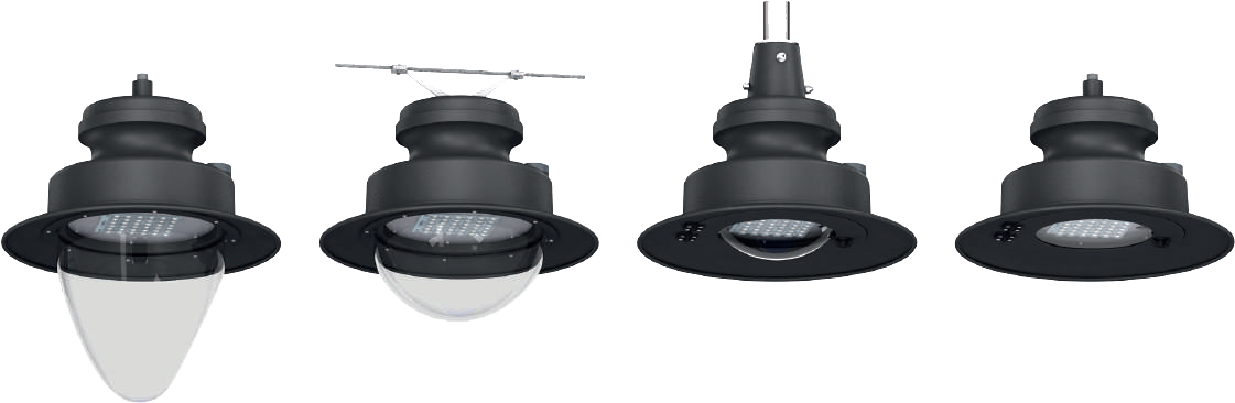 Upgrading traditional poles with smart nodes