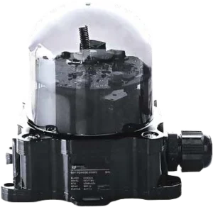 OptoSmart PoiNode-External smart lighting controller node with transparent dome for LoRaWAN network integration